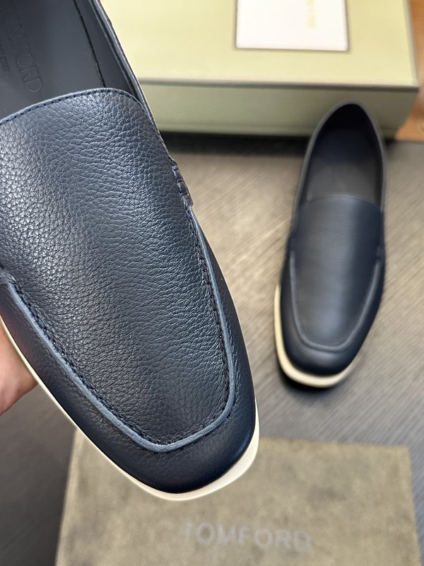 TOM FORD Cambridge 소가죽 로우탑 스니커 001-279216