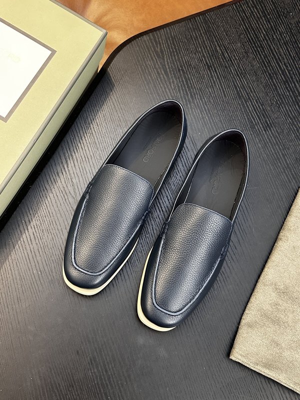 TOM FORD Cambridge 소가죽 로우탑 스니커 001-279216