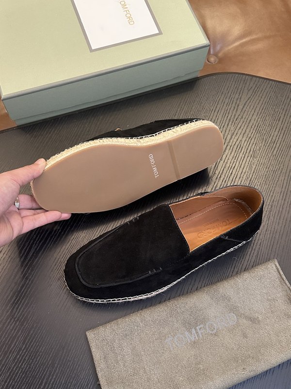 Tom Ford 소가죽 로우탑 운동화 001-279220