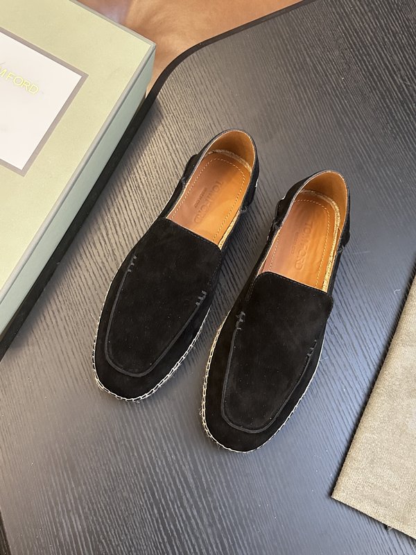 Tom Ford 소가죽 로우탑 운동화 001-279220