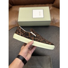 TOM FORD Cambridge 소가죽 로우탑 스니커 001-279224