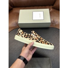 TOM FORD Cambridge 가죽 로우탑 운동화 001-279227