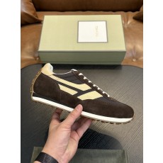 TOMFORD Cambridge 소가죽 로우탑 운동화 001-279228