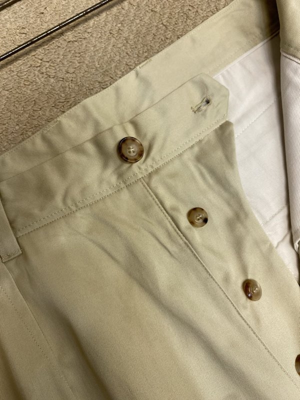 Loro Piana 코튼 트윌 루즈 팬츠 001-279249