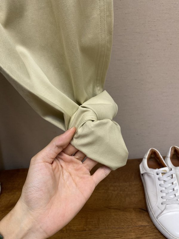 Loro Piana 코튼 트윌 루즈 팬츠 001-279249