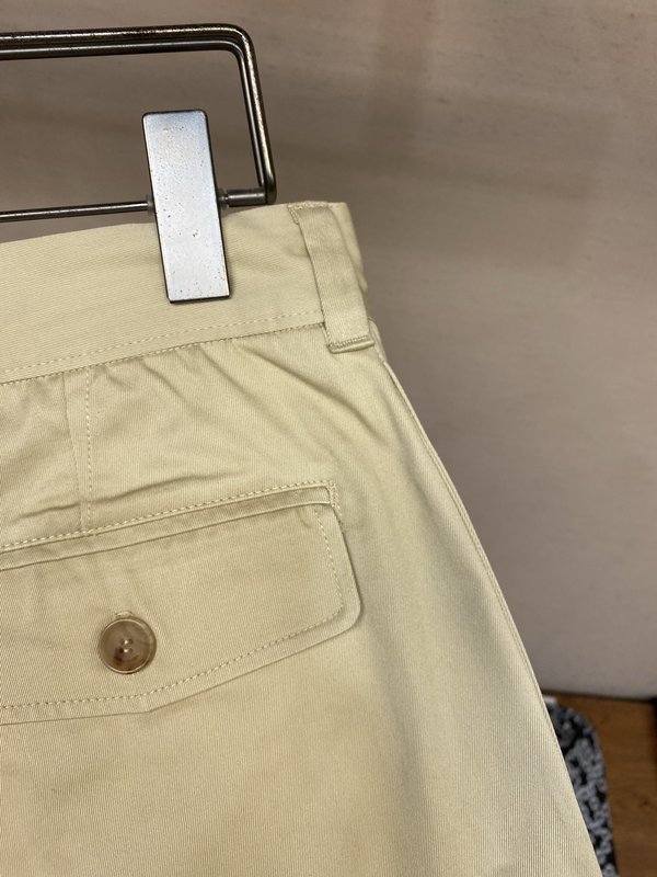 Loro Piana 코튼 트윌 루즈 팬츠 001-279249