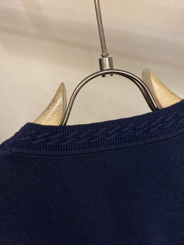 Loro Piana 니트 반팔 티셔츠 클래식 디자인 아 001-279315