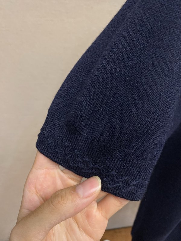 Loro Piana 니트 반팔 티셔츠 클래식 디자인 아 001-279315