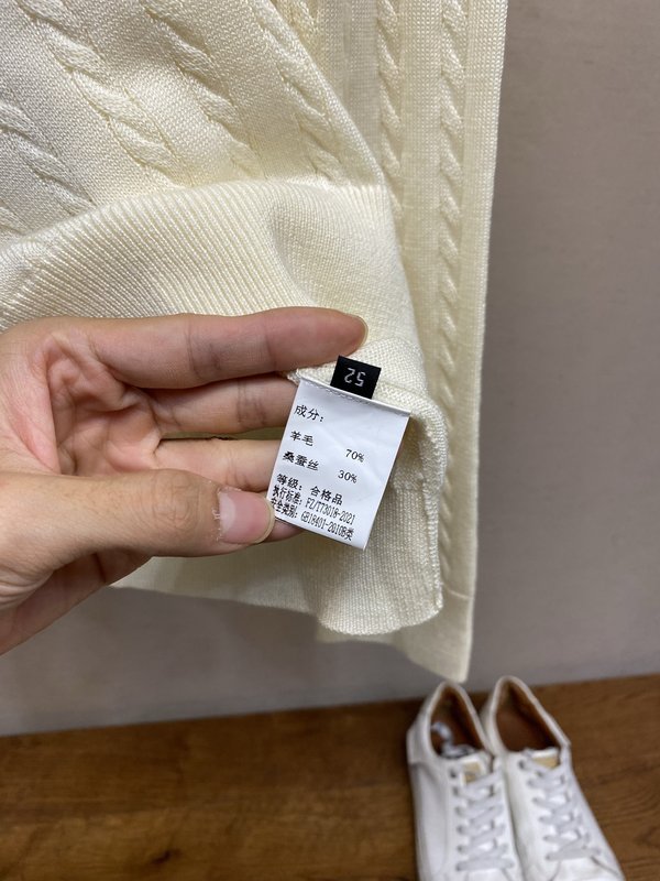 로로피아나 새로운 울 캐시미어 스웨터 001-279320