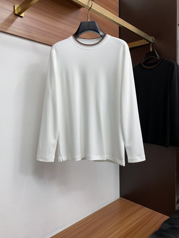 Loro Piana 남성 베이스 레이어 스웨트셔츠 001-279325