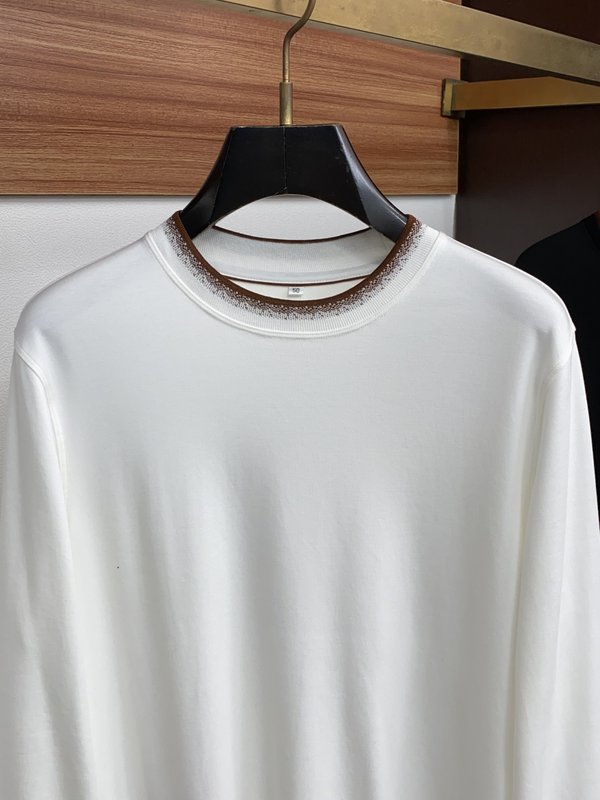 Loro Piana 남성 베이스 레이어 스웨트셔츠 001-279325