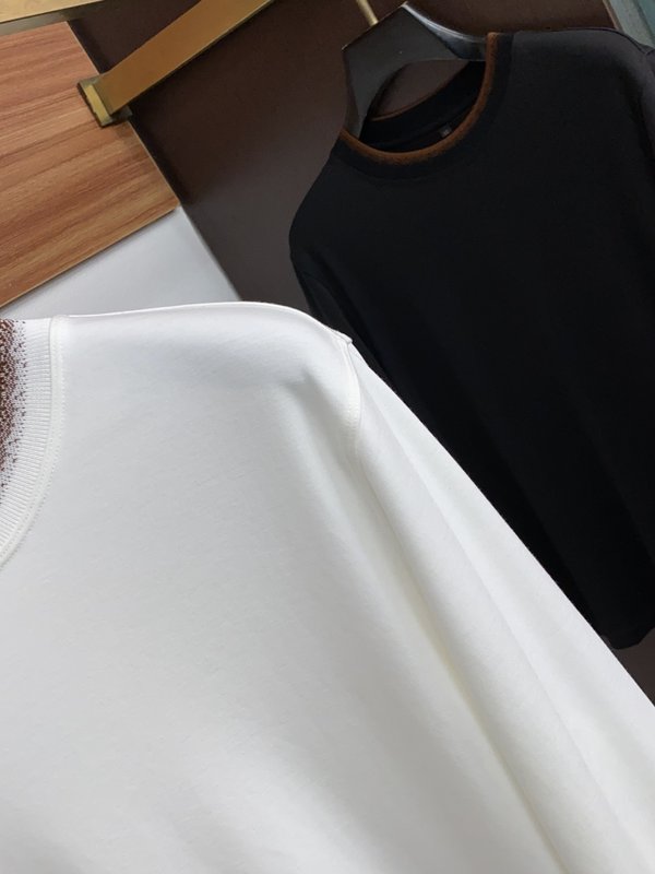Loro Piana 남성 베이스 레이어 스웨트셔츠 001-279325