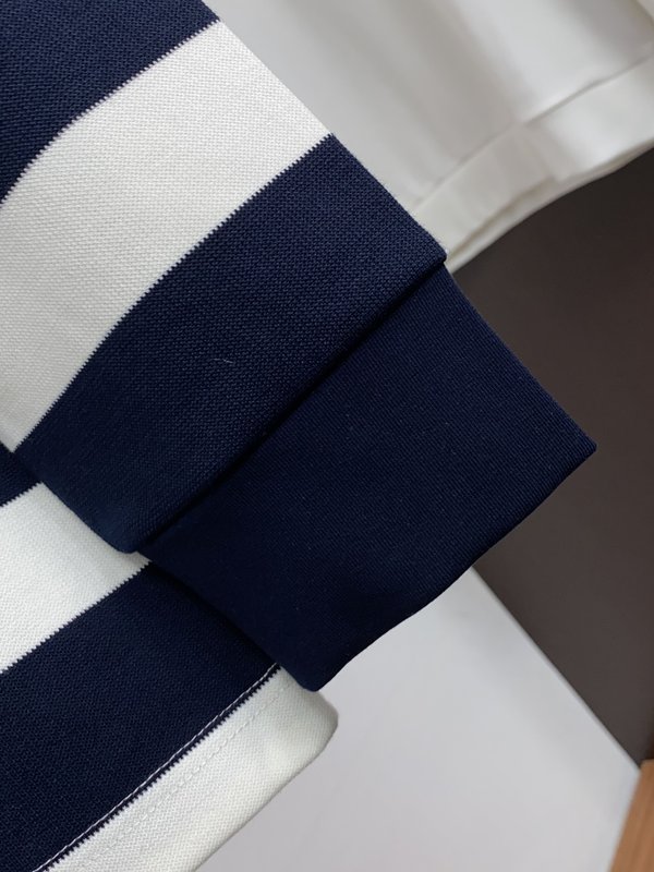 Loro Piana 남성 폴로 긴팔 티셔츠 001-279326