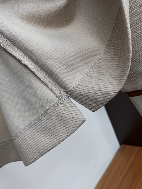 로로피아나 남성 카라 폴로 긴팔 티셔츠 001-279333