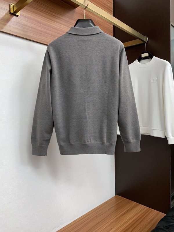 LP 로로피아나 남성 라운드넥 울 긴팔 스웨터 001-279339