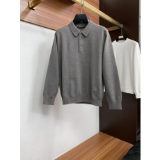 LP 로로피아나 남성 라운드넥 울 긴팔 스웨터 001-279339