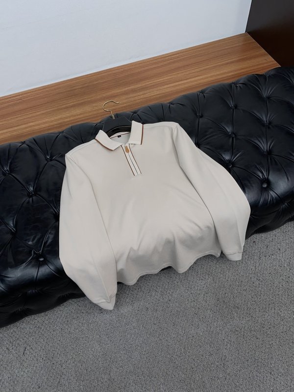 로로피아나 남성 턴다운 칼라 폴로 셔츠 001-279340