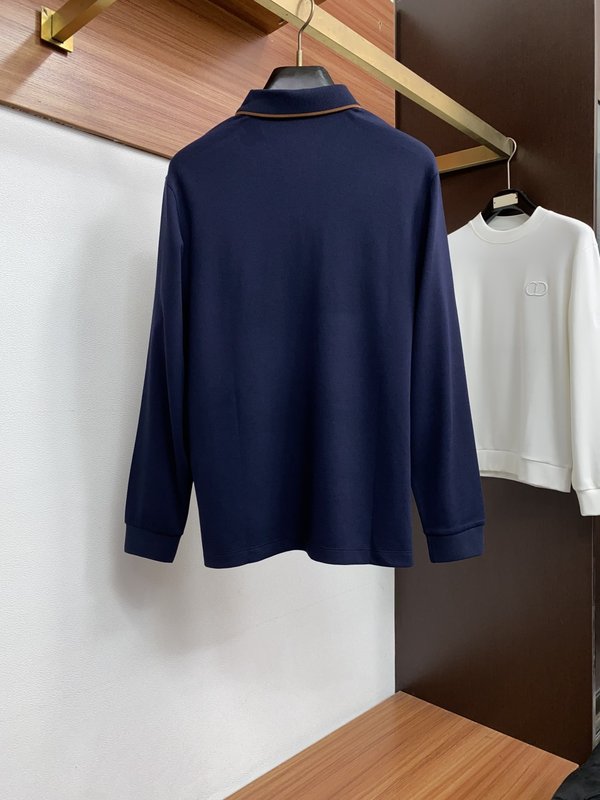 로로피아나 남성 폴로 긴팔 셔츠 001-279342