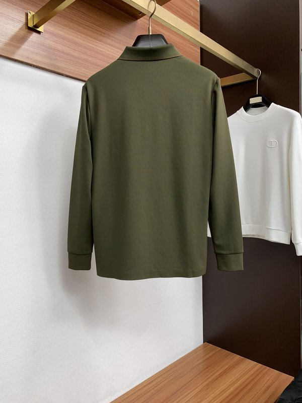 로로피아나 남성 클래식 긴팔 폴로 셔츠 001-279346