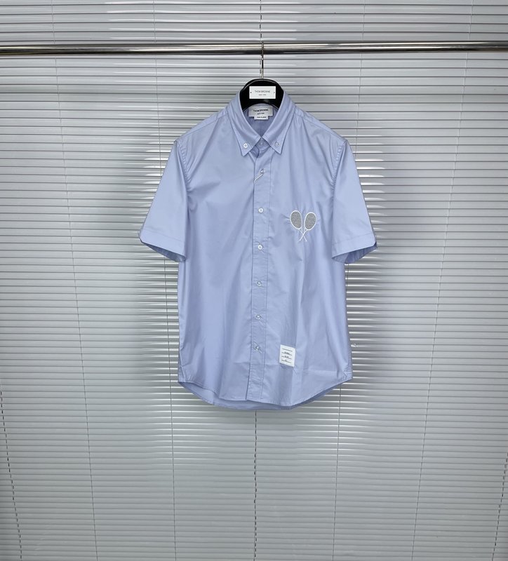 톰브라운 테니스 라켓 반팔 셔츠 001-279351