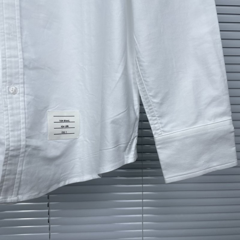 톰브라운 장미 자수 긴팔 셔츠 001-279399