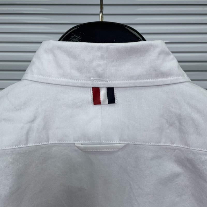 톰브라운 옥스포드 직물 테이프 자수 셔츠 001-279408