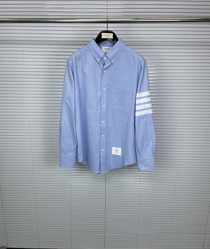 TB 컬러 위빙 포 스트라이프 남녀공용 셔츠 001-279427