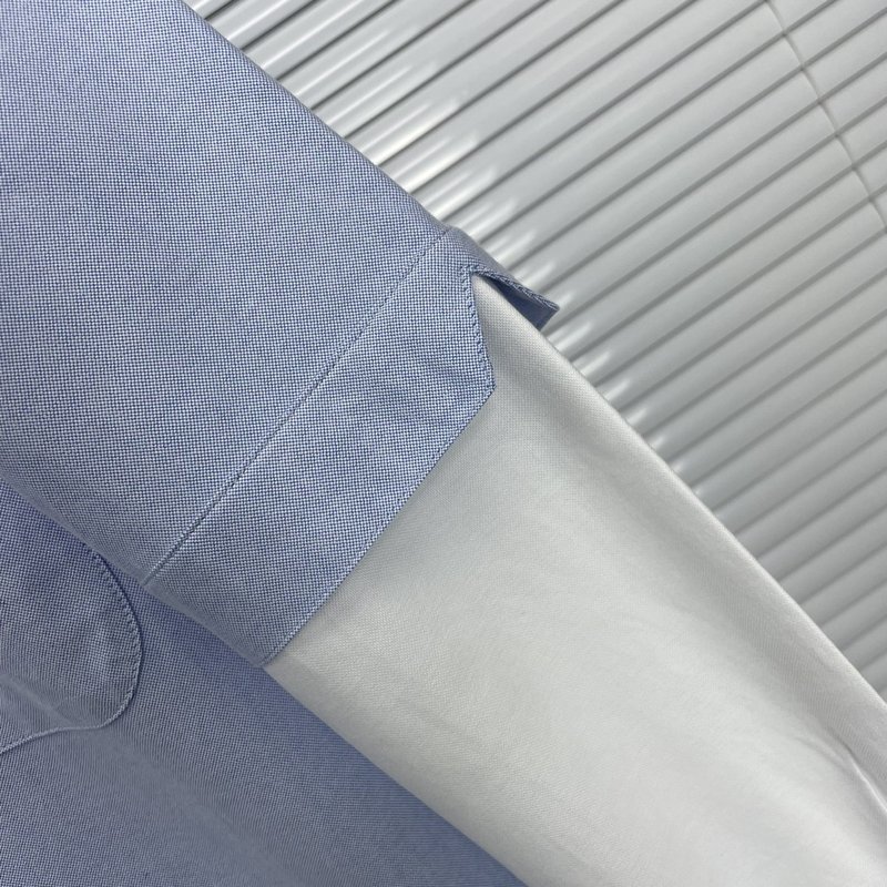 톰브라운 옥스포드 콜라주 긴팔 셔츠 001-279458