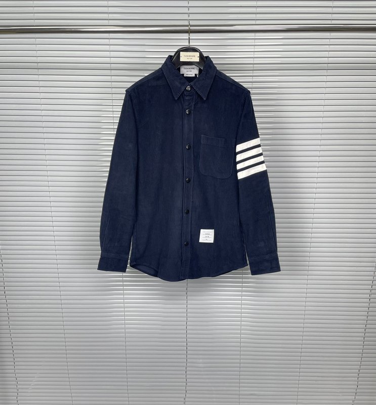 TB 코듀로이 스트라이프 셔츠 자켓 001-279484