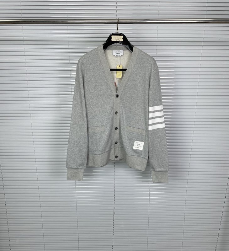 Thom Browne 클래식 가디건 회색 001-279511