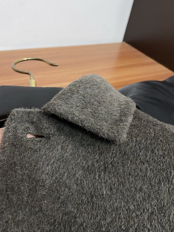 제냐 남성용 라펠 재킷 코트 001-279524