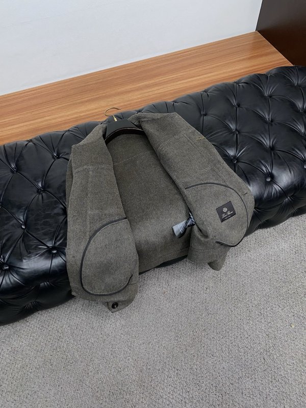 제냐 남성용 라펠 재킷 코트 001-279524
