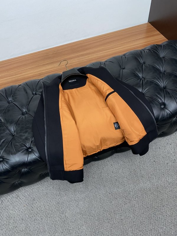 제니아 스탠드칼라 코튼 자켓 001-279527