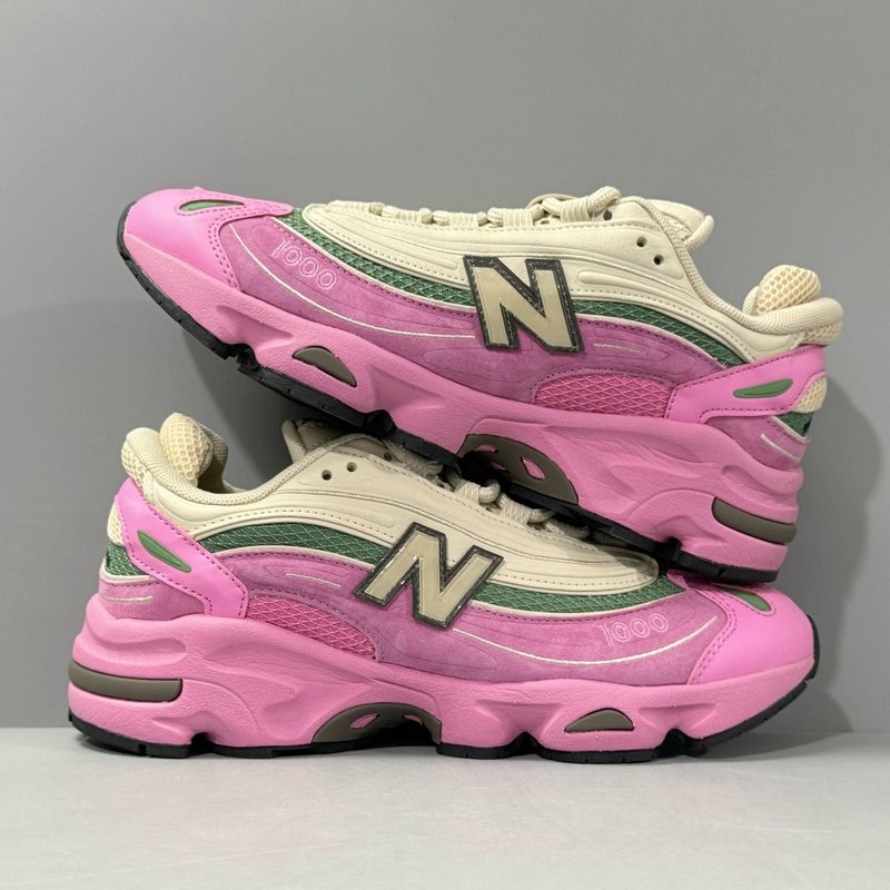 New Balance 1000 시리즈 핑크그레이 러닝화 001-279662