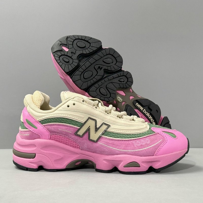 New Balance 1000 시리즈 핑크그레이 러닝화 001-279662