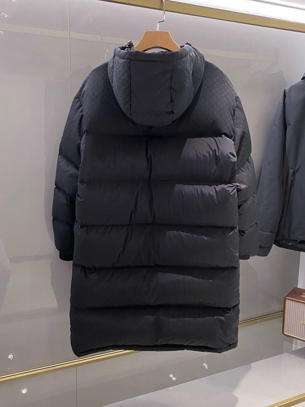 클래식 남성용 경량 후드 다운 재킷 001-279945
