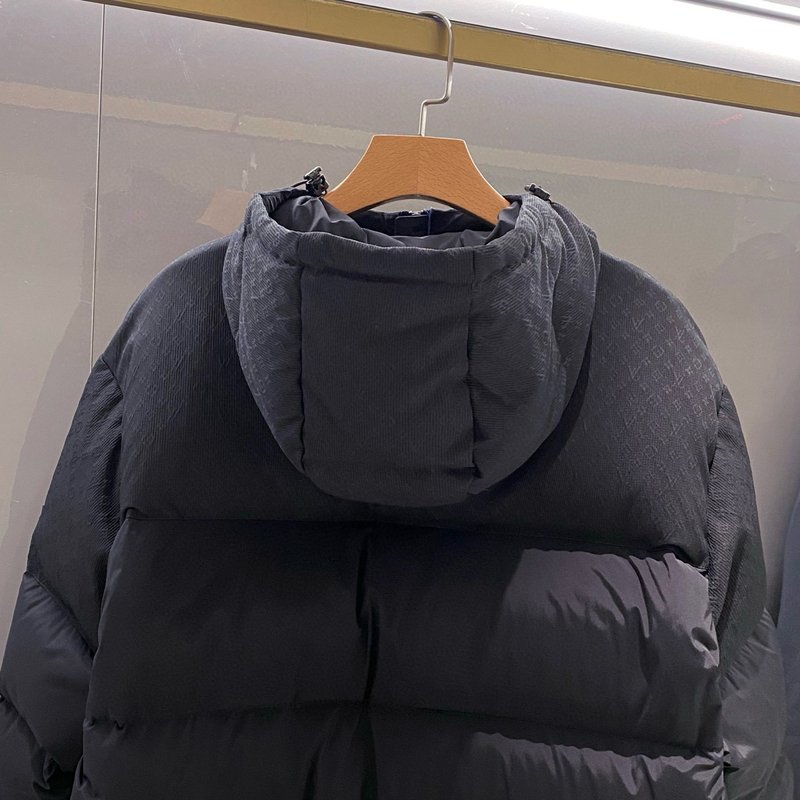 클래식 남성용 경량 후드 다운 재킷 001-279945