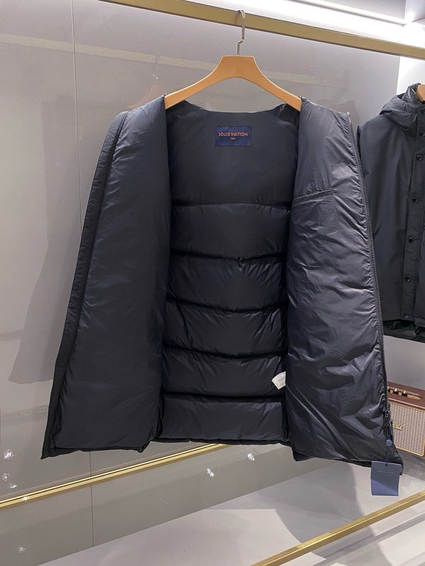 클래식 남성용 경량 후드 다운 재킷 001-279945