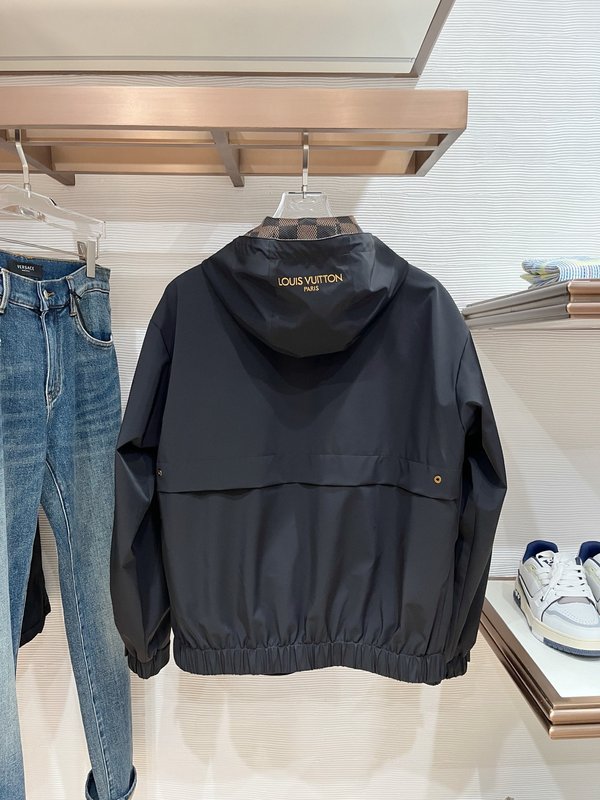 LV 히트 다운 패딩 남녀공용 블랙 001-279951