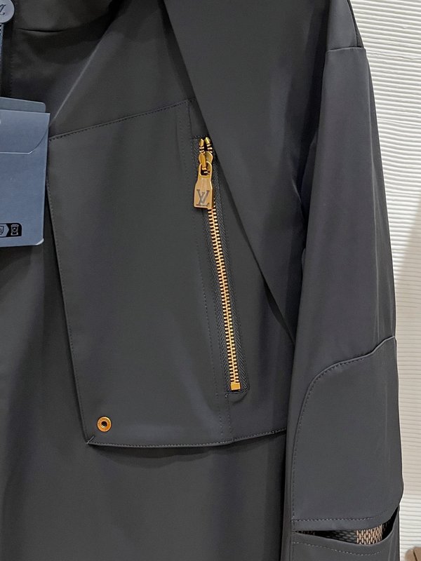 LV 히트 다운 패딩 남녀공용 블랙 001-279951
