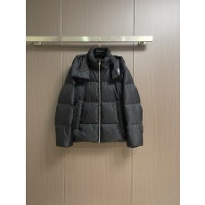 LV 탈부착 후드 자카드 패딩 점퍼 001-279957