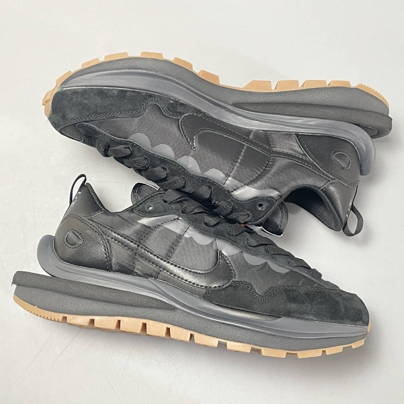 나이키 와플 사카이 블랙 앤 검 운동화 001-279987