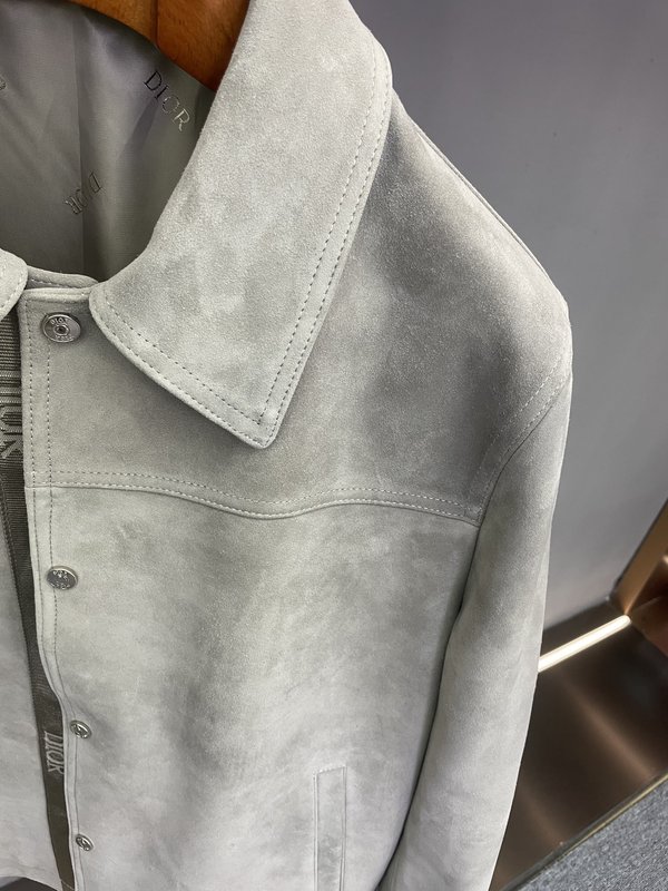 Dior 디오 스웨이드 양가죽 워크 재킷 001-280096