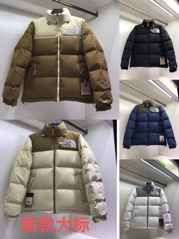 노스페이스 빅로고 로고 자수 패딩 점퍼 001-280146