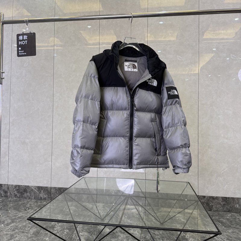 노스페이스 빅 체크 다운 재킷 001-280161