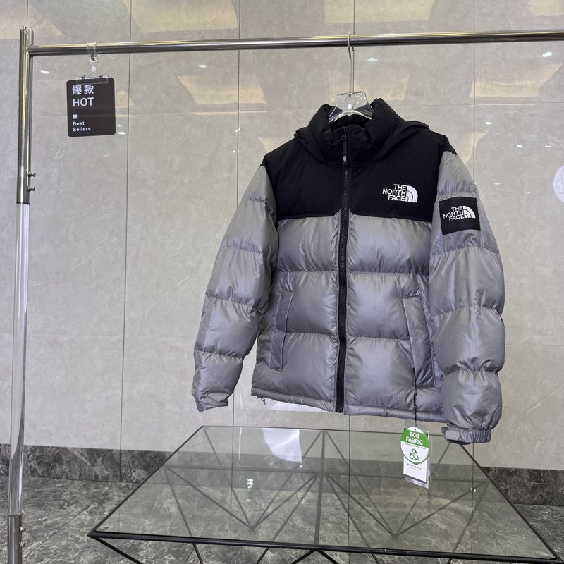 노스페이스 빅 체크 다운 재킷 001-280161