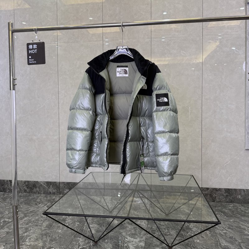 노스페이스 빅 체크 패딩 001-280162