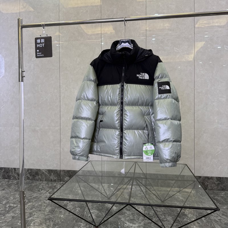 노스페이스 빅 체크 패딩 001-280162