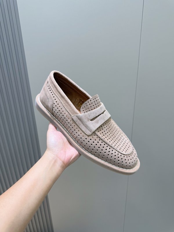 Dolce&Gabban 스웨이드 모카신 001-280199