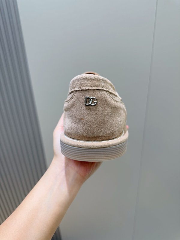Dolce&Gabban 스웨이드 모카신 001-280199